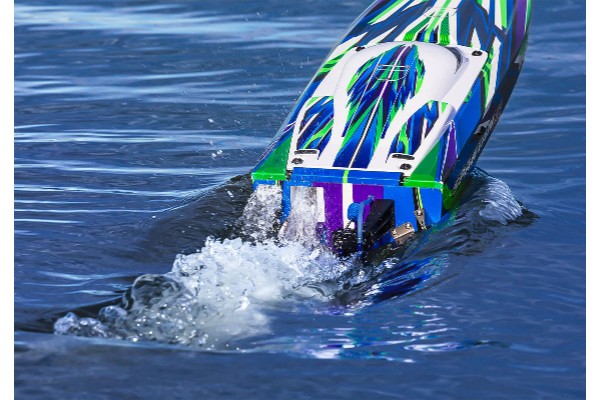 Traxxas Spartan SR 6S High Performance Race Boat Brushless RTR (103076-4 Green) човен на пульті керування