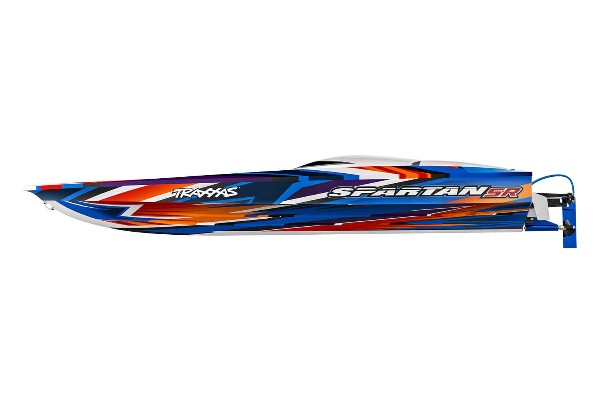 Traxxas Spartan SR 6S High Performance Brushless RTR Race Boat (103076-4 Orange) радіокерований човен