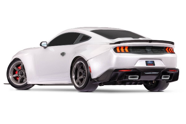 Traxxas 4-Tec Ford Mustang RWD Drift Car 1/10 RTR (105237-4 White) радіокерована модель