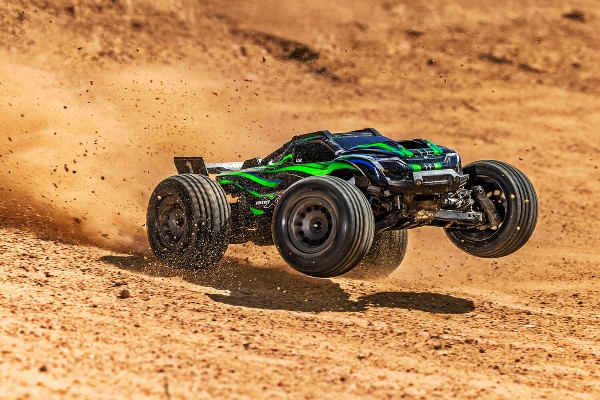 Traxxas Mini XRT Brushless Monster Truck RTR 1/16 4WD (108076-1 Green) машинка на пульті керування
