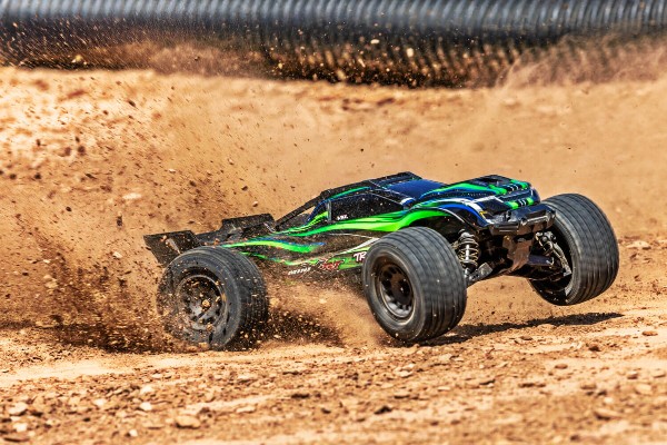 Traxxas Mini XRT Brushless Monster Truck RTR 1/16 4WD (108076-1 Green) машинка на пульті керування