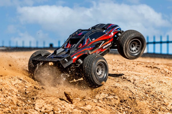 Traxxas Mini XRT Brushless RTR 1/16 4WD Monster Truck (108076-1 Red) машинка на пульті