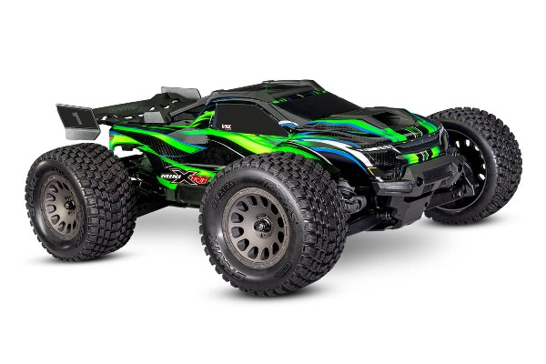 Traxxas Mini XRT Brushless Monster Truck RTR 1/16 4WD (108076-1 Green) машинка на пульті керування