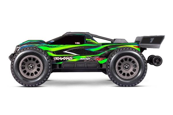 Traxxas Mini XRT Brushless Monster Truck RTR 1/16 4WD (108076-1 Green) машинка на пульті керування