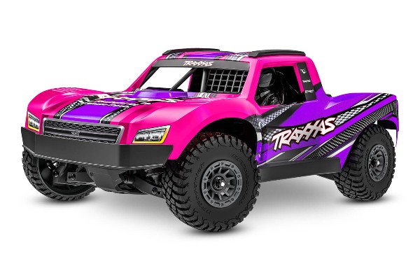 Traxxas Mini Slash 1/16 4WD RTR Brushless Short Course Truck (108164-1 Pink) машинка на пульті керування