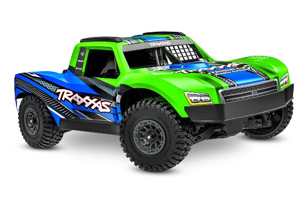 Traxxas Mini Slash Short Course Truck 1/16 4WD RTR Brushless (108164-1 Green) машинка на пульті