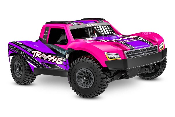 Traxxas Mini Slash 1/16 4WD RTR Brushless Short Course Truck (108164-1 Pink) машинка на пульті керування