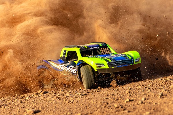 Traxxas Mini Slash Short Course Truck 1/16 4WD RTR Brushless (108164-1 Green) машинка на пульті