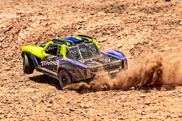 Traxxas Mini Slash Short Course Truck 1/16 4WD RTR Brushless (108164-1 Green) машинка на пульті