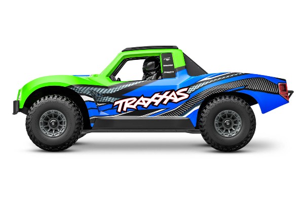 Traxxas Mini Slash Short Course Truck 1/16 4WD RTR Brushless (108164-1 Green) машинка на пульті