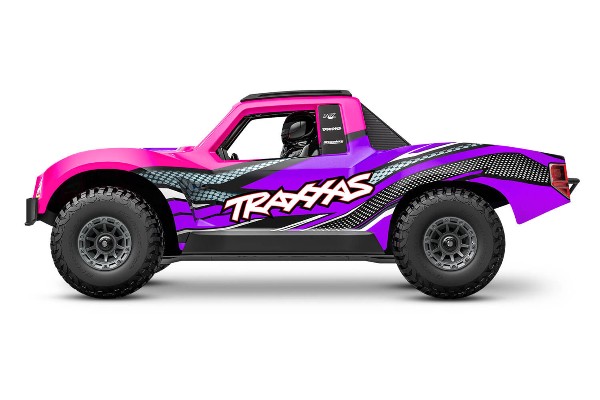 Traxxas Mini Slash 1/16 4WD RTR Brushless Short Course Truck (108164-1 Pink) машинка на пульті керування