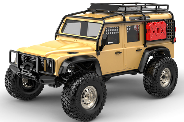 Remo Hobby 1893-SL Crawler 4WD 1/18 RTR радіокерована машинка (Yellow)