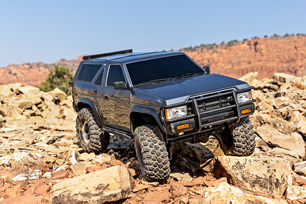 Traxxas TRX-4 Nissan Pathfinder 1/10 Trail Rock Crawler (110056-4 Silver) радіокерована машинка