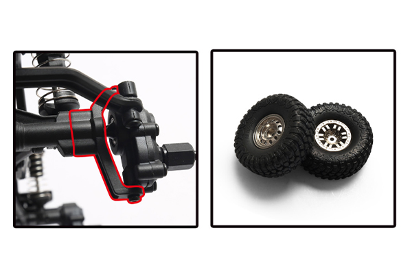 Remo Hobby 1893-SL Crawler 4WD 1/18 RTR радіокерована машинка (Red)