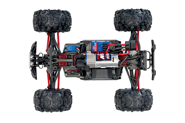 КОПІЯ Traxxas Summit 1/16 4WD RTR Monster Truck Battery, Charger & LEDs Rock n Roll радіокерована машинка