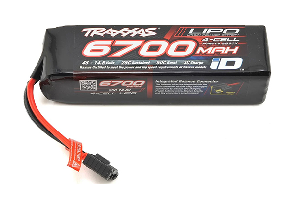Акумулятор Traxxas 2890X LiPo 4S 14,8в 6700мАг 25C w/iD
