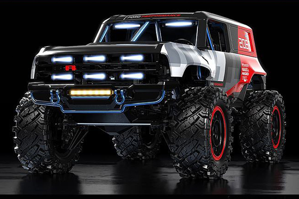 MJX Hyper Go H12P Ford Bronco BAJA 1000 Brushless RTR 4WD 1:12 (Red) Машинка на радіокеруванні