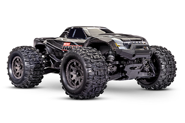 Traxxas Mini Maxx Monster Truck 1/16 Brushless  4WD RTR (107154-1 BLACK) Машинка на пульті управління