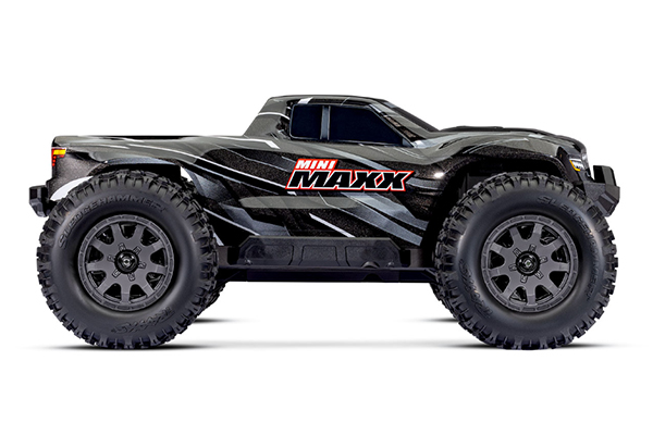 Traxxas Mini Maxx Monster Truck 1/16 Brushless 4WD RTR (107154-1 BLACK) машинка на пульті управління