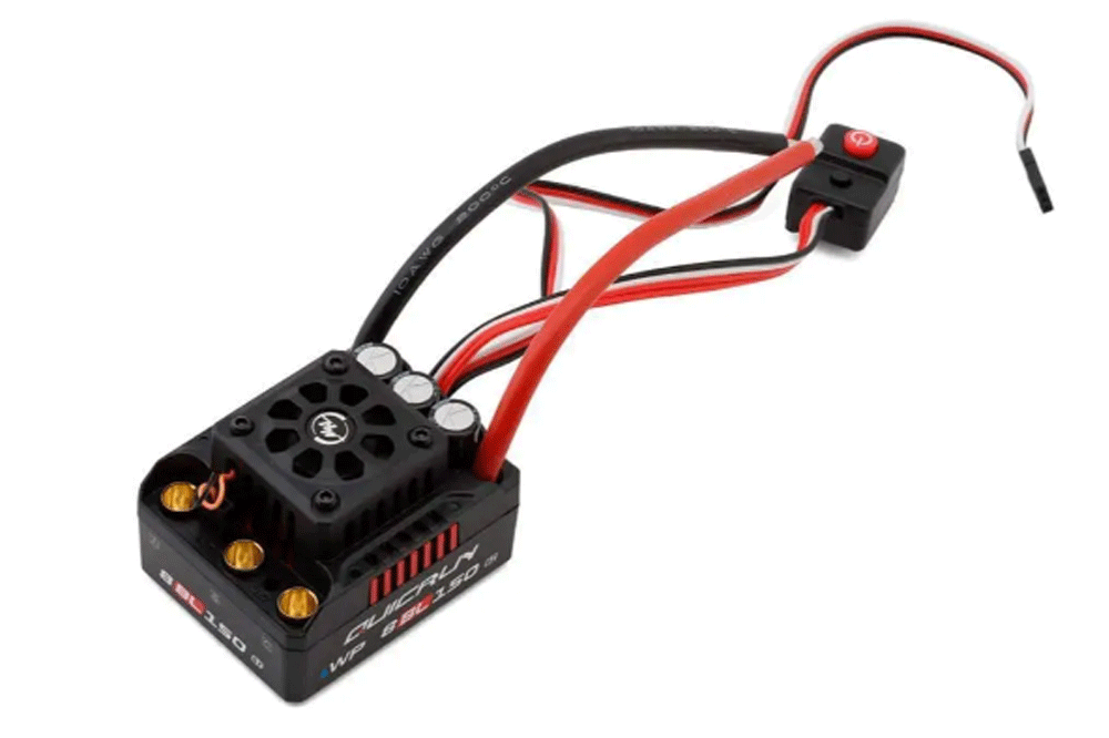 Безколекторний регулятор швидкості HOBBYWING QUICRUN WP-8BL150 G2 Brushless ESC 150A
