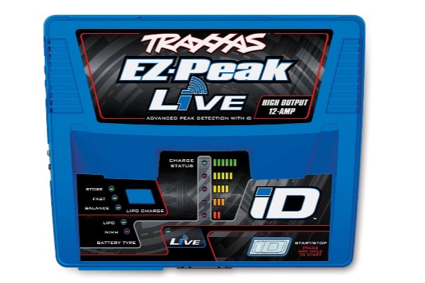 Зарядний пристрій Traxxas EZ-Peak Live Multi-Chemistry з Auto iD (4S/12A/100W), 2971