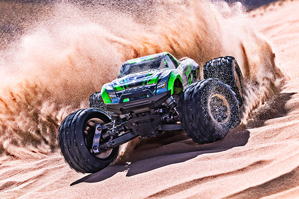Traxxas Mini Maxx Monster Truck 1/16 Brushless 4WD RTR (107154-1 BLACK) машинка на пульті управління