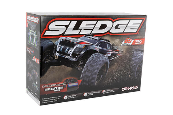 Traxxas Sledge 6S 4WD Brushless Monster Truck 1/8 RTR (95096-4) (Orange) радіокерована машинка