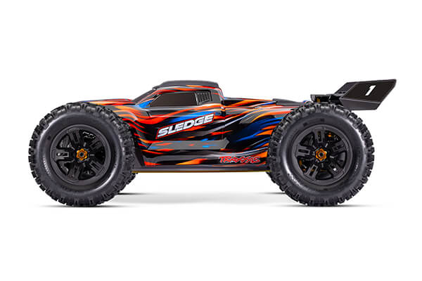 Traxxas Sledge 6S 4WD Brushless Monster Truck 1/8 RTR (95096-4) (Orange) радіокерована машинка