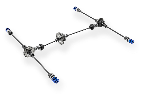 Traxxas Sledge 6S 4WD Brushless Monster Truck 1/8 RTR (95096-4) (Orange) радіокерована машинка