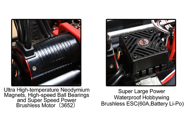 Remo Hobby GT 1036 RH1036 MMax Monster Truck 1/10 RTR 4WD (Orange) Машинка на пульті керування