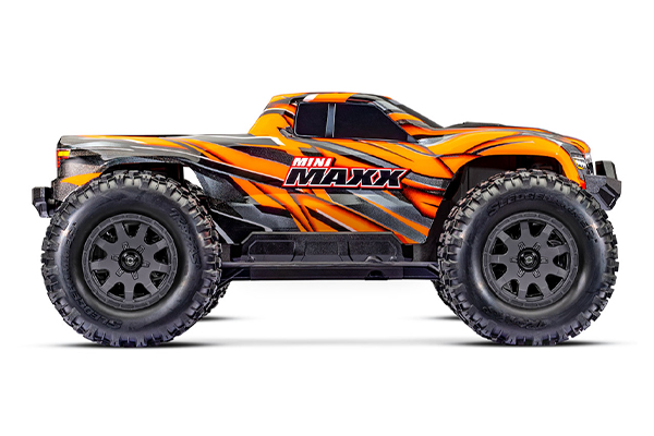 Traxxas Mini Maxx 1/16 Monster Truck 4WD RTR Brushless 107154-1 Orange радіокерована машинка