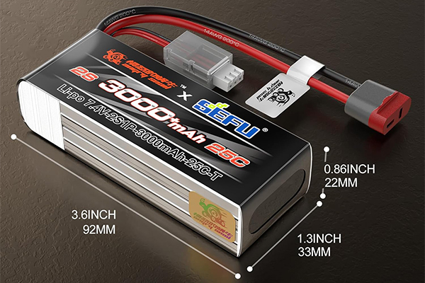 Акумулятор MJX Angry Snail 2S LiPo 7.4V 3000mAh 25C Tplug Hyper Go