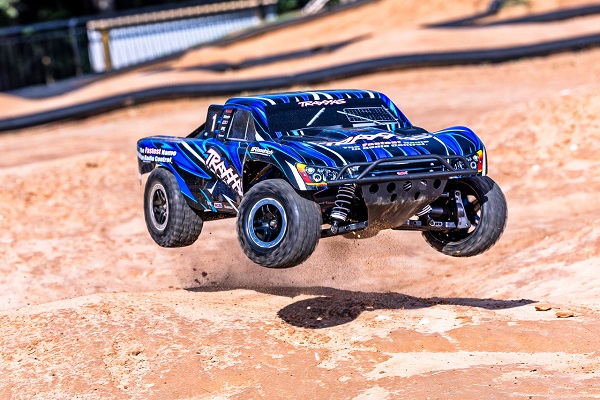 Traxxas Slash VXL 1/10 RTR 4×4 Brushless Short Course Truck (68386-4 BLUE) радіокерована машинка