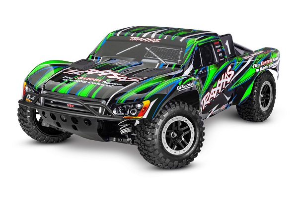 Traxxas Slash VXL 1/10 RTR 4×4 Brushless Short Course Truck (68386-4 GRN) радіокерована машинка