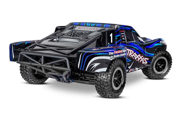 Traxxas Slash VXL 1/10 RTR 4×4 Brushless Short Course Truck (68386-4 BLUE) радіокерована машинка