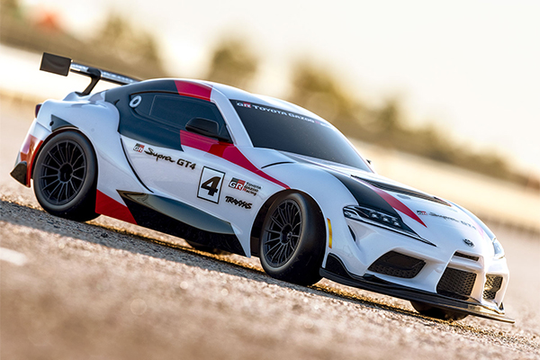 Traxxas 4-Tec 3.0 Toyota GR Supra GT4 BL-2S 1/10 RTR Touring Car (93164-4 White) машинка на пульті керування