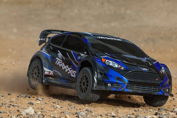 Traxxas Ford Fiesta 4×4 BL-2S Brushless 1/10 RTR AWD Rally Car (74154-4 BLUE) радіокерована машинка