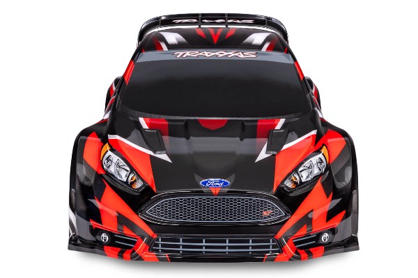 Traxxas Ford Fiesta 4×4 BL-2S Brushless 1/10 RTR AWD Rally Car (74154-4 Red) машинка на радіокеруванні