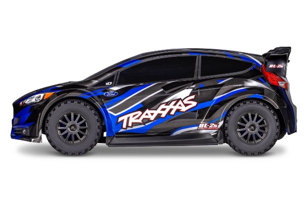 Traxxas Ford Fiesta 4×4 BL-2S Brushless 1/10 RTR AWD Rally Car (74154-4 BLUE) радіокерована машинка