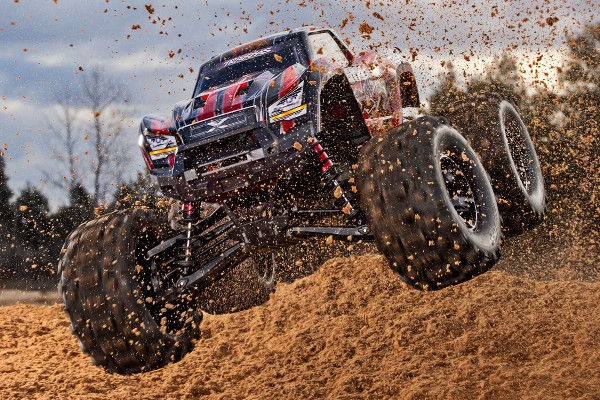Traxxas X-Maxx 8S Monster Truck Brushless 1/6 4WD RTR (77096-4 Red) машинка на радіокеруванні