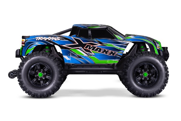 Traxxas X-Maxx 8S Monster Truck 1/6 4WD Brushless RTR (77096-4 Green) машинка на пульті