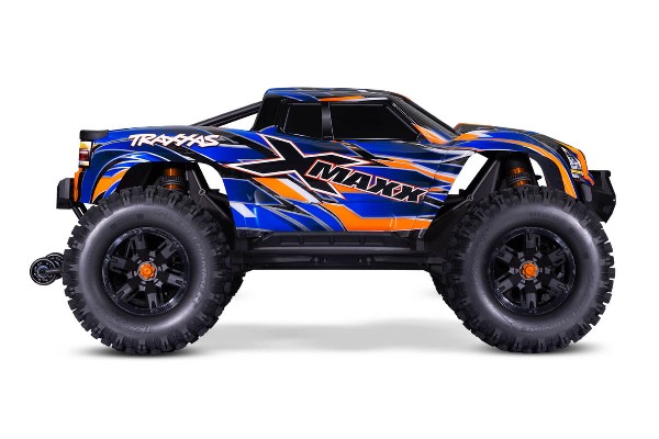 Traxxas X-Maxx 8S Monster Truck Brushless 1/6 4WD RTR (77096-4 Orange) машинка на пульті керування