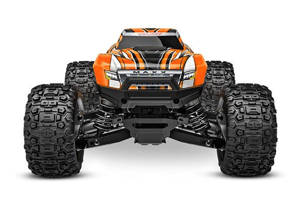 Traxxas Mini Maxx 1/16 Monster Truck 4WD RTR Brushless (107154-1 Orange) радіокерована машинка