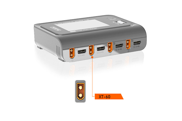 Зарядний пристрій ToolkitRC Q4AC 4x50W 2-4S AC/DC XT60