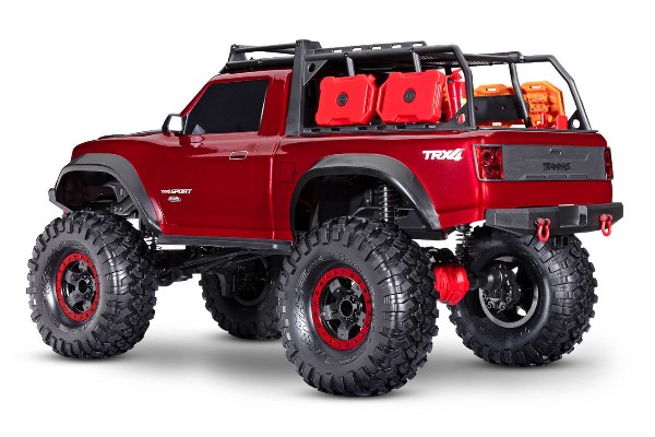 Traxxas TRX-4 Sport 1/10 High Trail Edition Scale Trail Rock Crawler (82044-4 Red) машинка на пульті керування