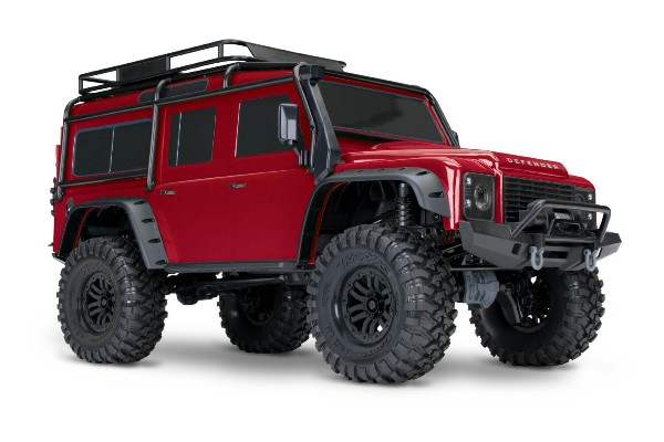 Traxxas TRX-4 Land Rover Defender 1/10 Trail Rock Crawler (82256-4 Red) машинка на радіокеруванні