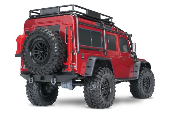 Traxxas TRX-4 Land Rover Defender 1/10 Trail Rock Crawler (82256-4 Red) машинка на радіокеруванні