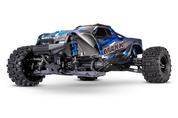 Traxxas Maxx WideMaxx Monster Truck 1/10 4WD RTR (89086-4 Blue) машинка на пульті керування
