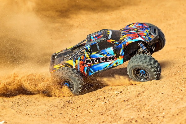Traxxas Maxx WideMaxx 1/10 TSM Brushless RTR 4WD Monster Truck (89086-4 Rock N Roll) машинка на радіокеруванні