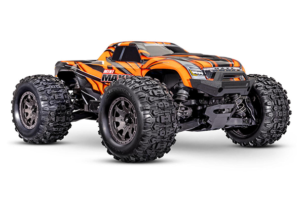 Traxxas Mini Maxx 1/16 Monster Truck 4WD RTR Brushless 107154-1 Orange радіокерована машинка